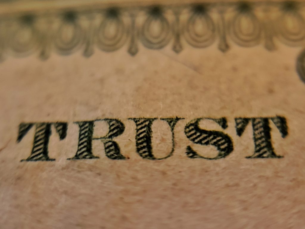 Trust_Photo by Joshua Hoehne on Unsplash