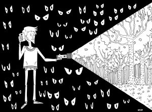 Drawing by Adrian Serghie 2020